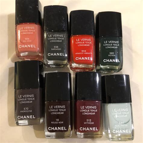 discontinued Chanel nail polish colors